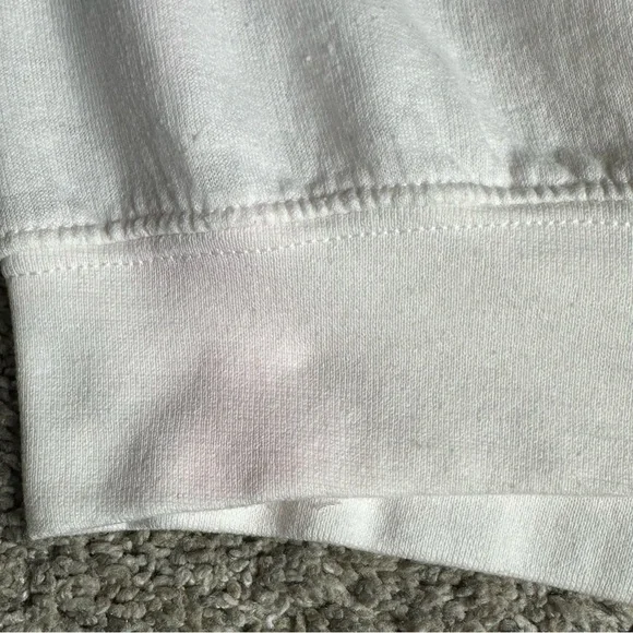 Free People x Tricia Fix Hibiscus Crew Sweatshirt Large hot pink floral Hawaiian - Picture 9 of 9